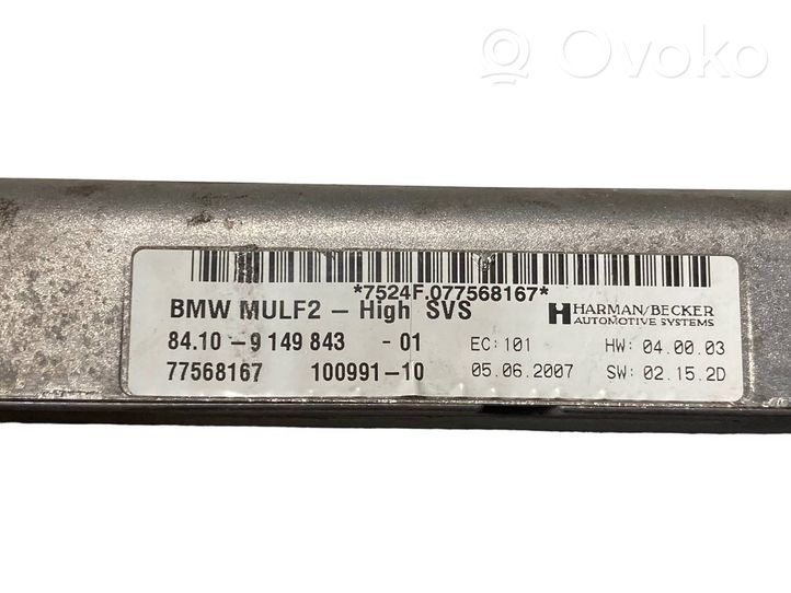 BMW 3 E90 E91 Centralina/modulo bluetooth 9149843