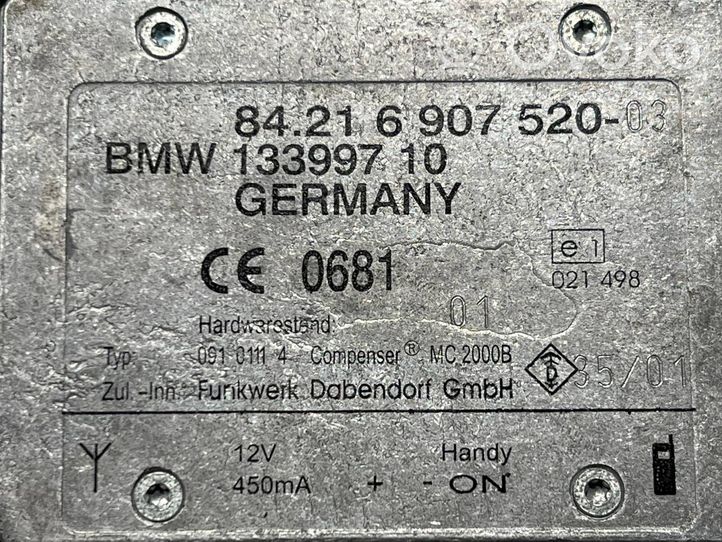 BMW 5 E39 Amplificatore antenna 6907520