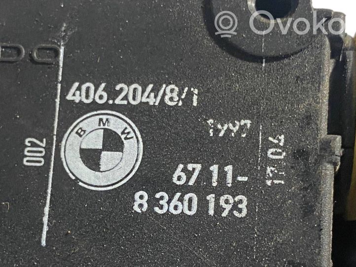 BMW 5 E39 Zamek / Zatrzask szyby klapy tylnej bagażnika 8360193