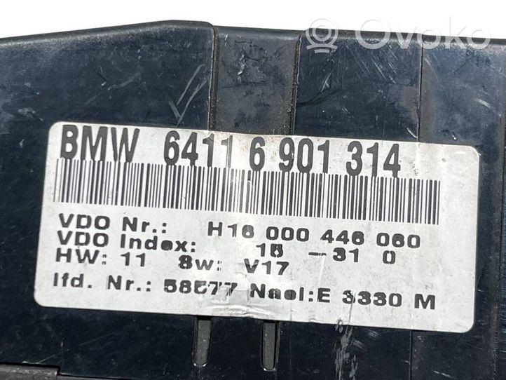 BMW 7 E38 Centralina del climatizzatore 64116901314