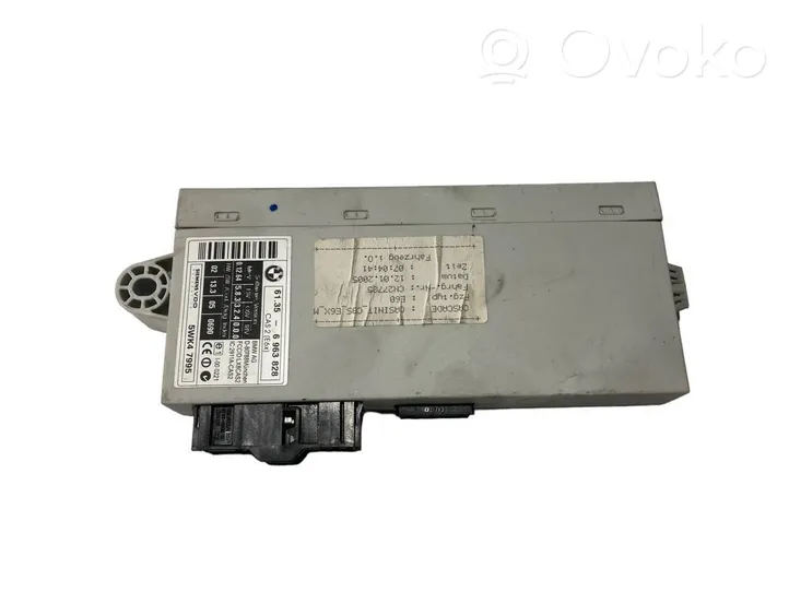 BMW 5 E60 E61 Kit centralina motore ECU e serratura 7796637