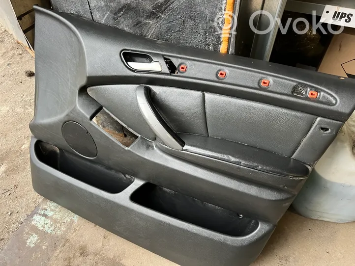 BMW X5 E53 Boczki / Poszycie drzwi przednich 