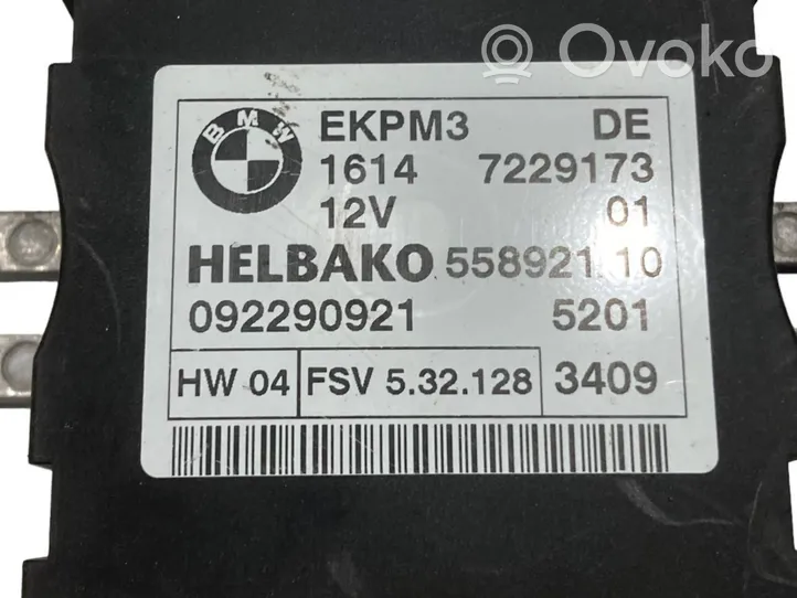 BMW 3 E90 E91 Блок управления топливного насоса 7229173