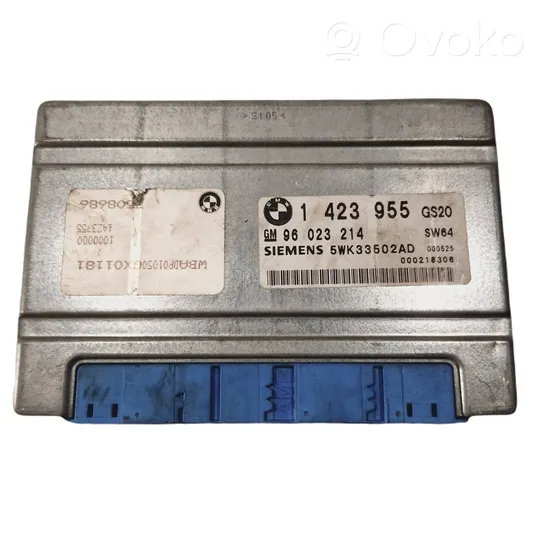 BMW 5 E39 Module de contrôle de boîte de vitesses ECU 1423955