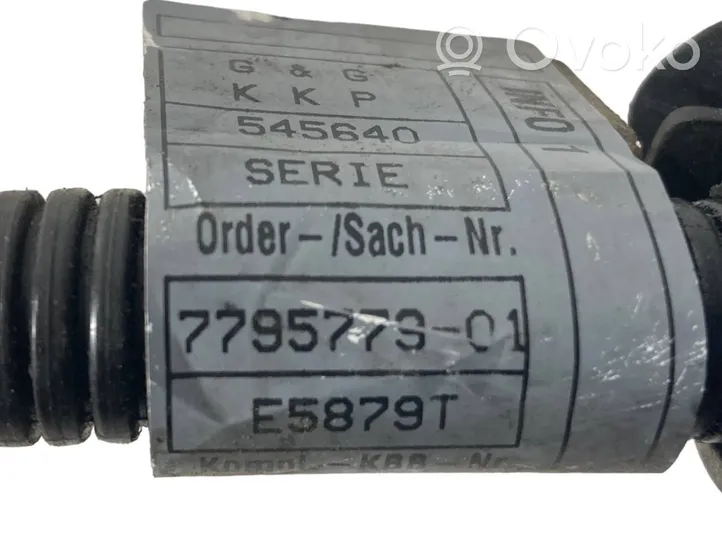 BMW 5 E60 E61 Câble de batterie positif 7795779