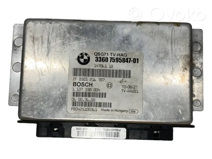 BMW X6 E71 Galinio tilto valdymo blokas 7595847