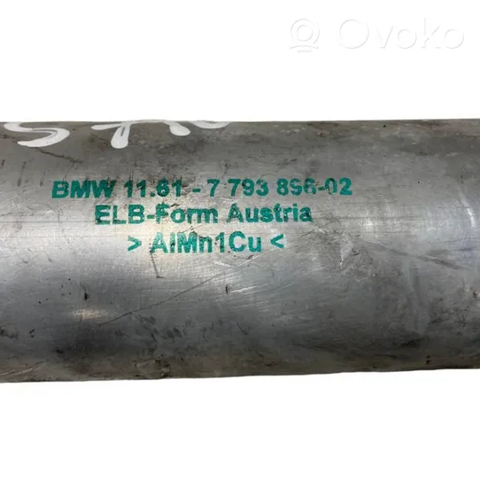 BMW 5 E60 E61 Tube d'admission de tuyau de refroidisseur intermédiaire 7793896