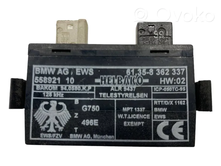 BMW 5 E39 Unidad de control/módulo inmovilizadora 8362337