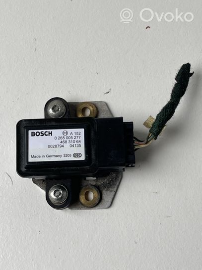 Alfa Romeo GT ESP acceleration yaw rate sensor 0265005277