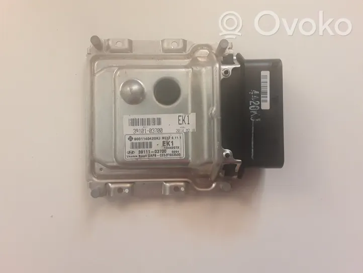 Hyundai i20 (PB PBT) Sterownik / Moduł ECU 3910103700