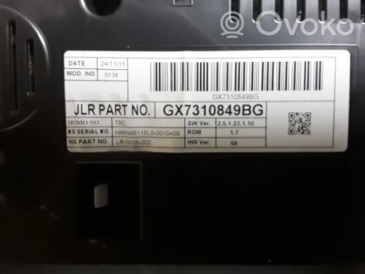 Jaguar XE Nopeusmittari (mittaristo) GX7310849BG