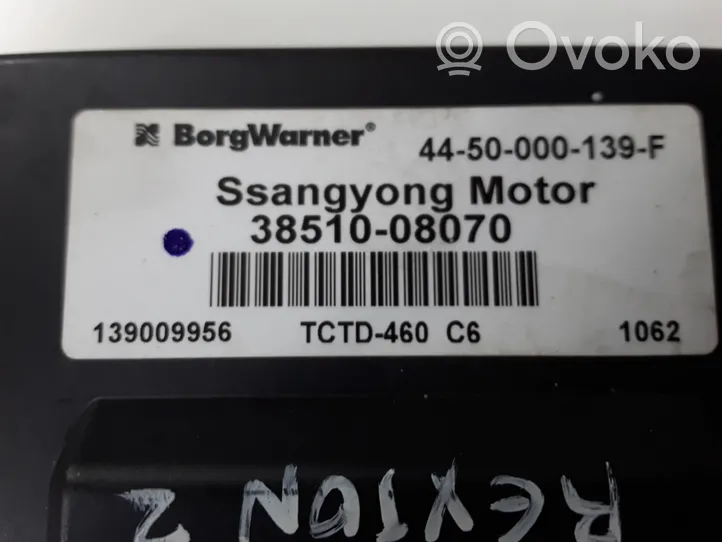 SsangYong Rexton Vaihdelaatikon ohjainlaite/moduuli 3851008070