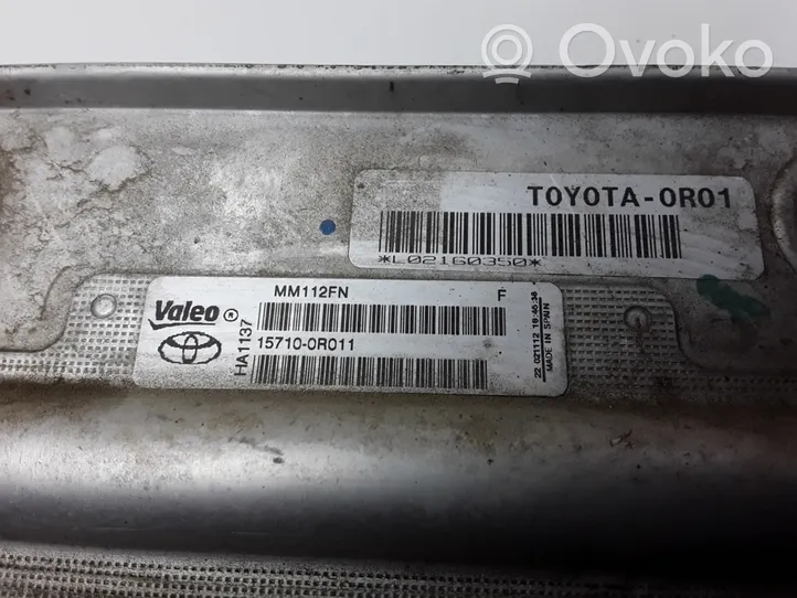 Toyota Auris E180 Öljynsuodattimen kannake 157100R011