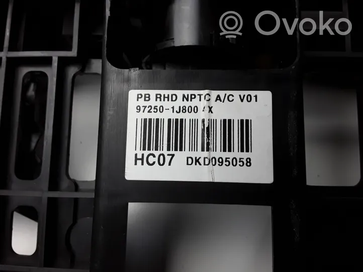 Hyundai i20 (PB PBT) Ilmastoinnin ohjainlaite/moduuli 972501J800
