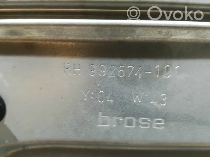 Volvo V50 Mécanisme lève-vitre de porte arrière avec moteur 0720783