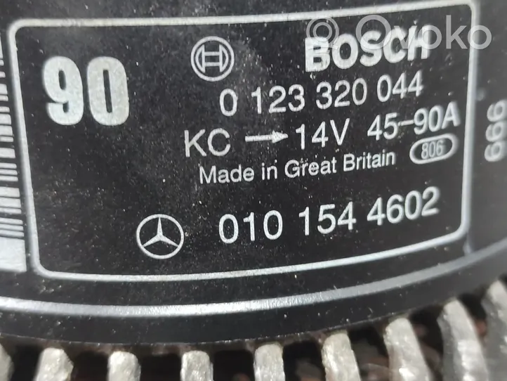 Mercedes-Benz C W202 Ģenerators 0123320044