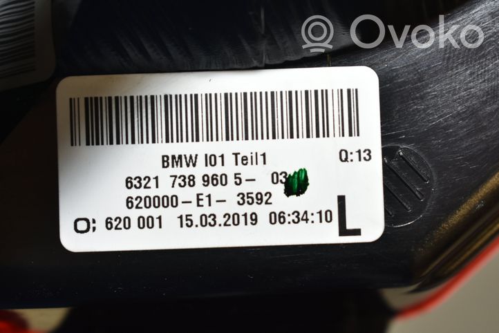 BMW i3 Takaluukun takavalot 