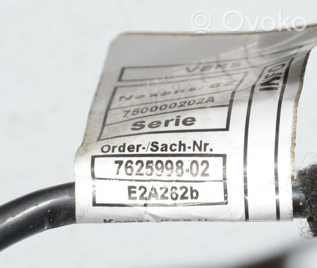 BMW 3 F30 F35 F31 Cavo positivo (batteria) 7625998