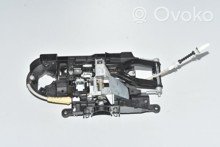 BMW 5 F10 F11 Support extérieur, poignée de porte arrière 