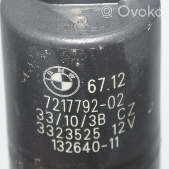 BMW X6 E71 Pompa spryskiwacza szyby przedniej / czołowej 7217792