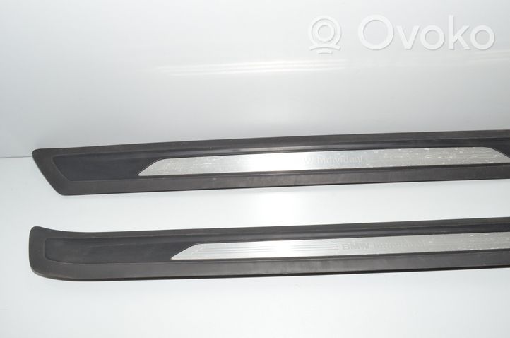 BMW 4 F32 F33 Garniture de protection de seuil intérieur 