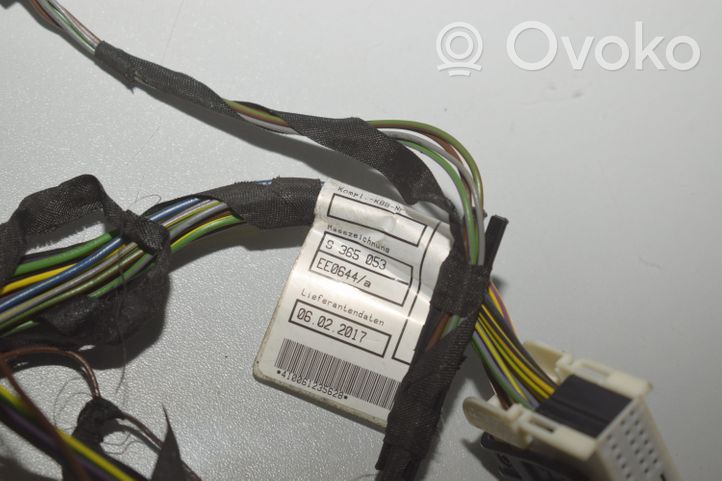 BMW 3 F30 F35 F31 Tailgate/trunk wiring harness 