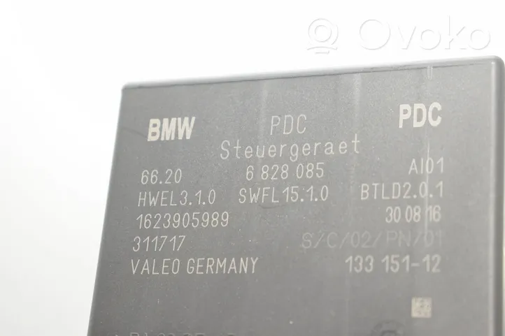 BMW X6 F16 Parkavimo (PDC) daviklių valdymo blokas 6828085