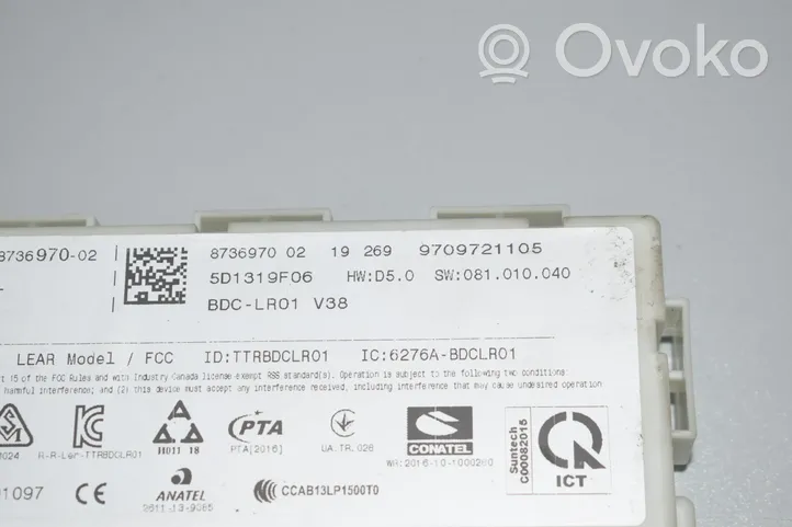 BMW 2 F46 Komputer / Sterownik ECU i komplet kluczy 8736970