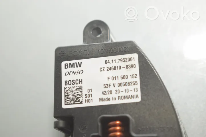 BMW 2 F46 Rezystor / Opornik dmuchawy nawiewu 7952061
