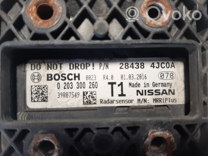 Nissan Navara D23 Distronic-anturi, tutka 984384JC0A