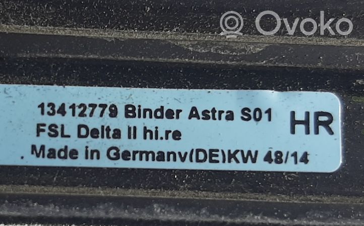 Opel Astra J Aizmugurē durvju dekoratīvā apdare (moldings) 13412779