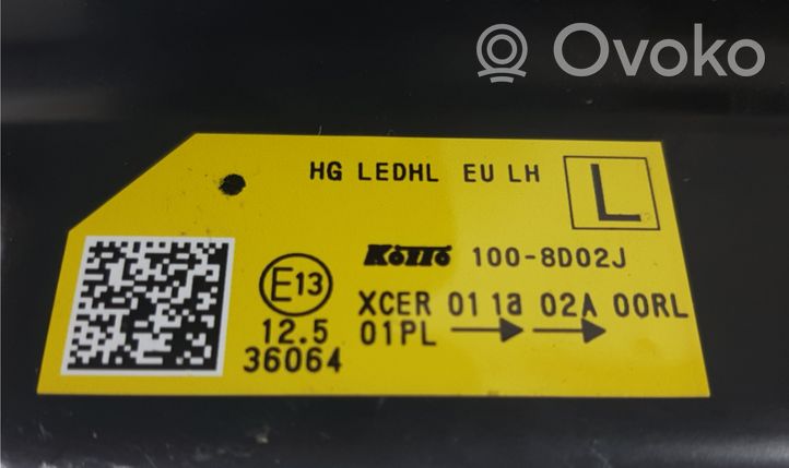 Nissan Qashqai J12 Lampa przednia 1008D02J