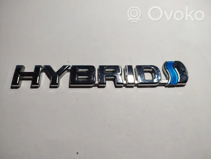 Toyota C-HR Logos, emblème, badge d’aile 75374F4010