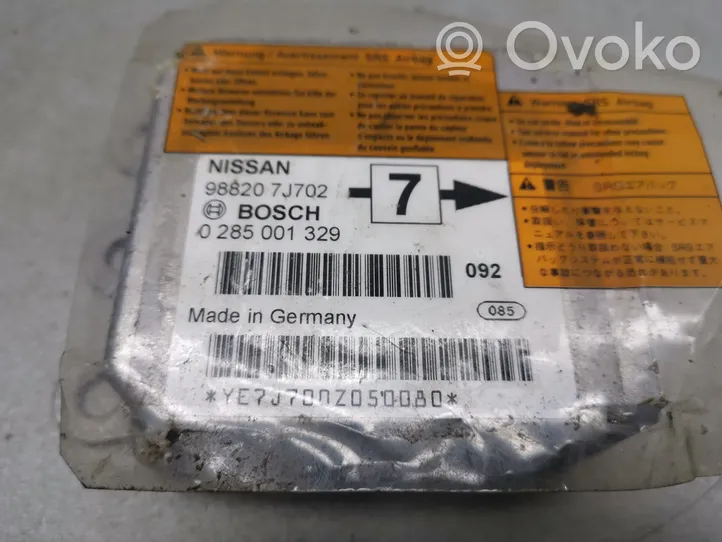 Nissan Primera Sterownik / Moduł Airbag 0285001329