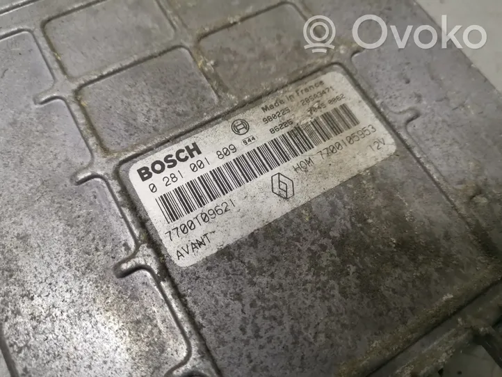 Renault Scenic I Sterownik / Moduł ECU 0281001809