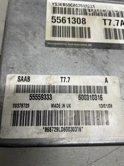 Saab 9-5 Sterownik / Moduł ECU 55559333