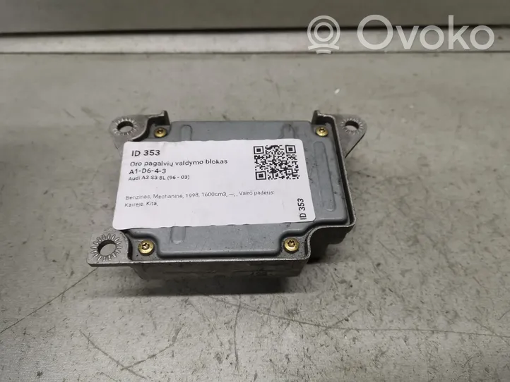 Audi A3 S3 8L Airbag control unit/module 8L0959655J