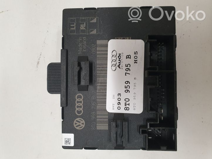 Audi A5 8T 8F Oven ohjainlaite/moduuli 8T0959795B