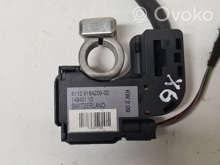 BMW X6 E71 Negative earth cable (battery) 6112918420902