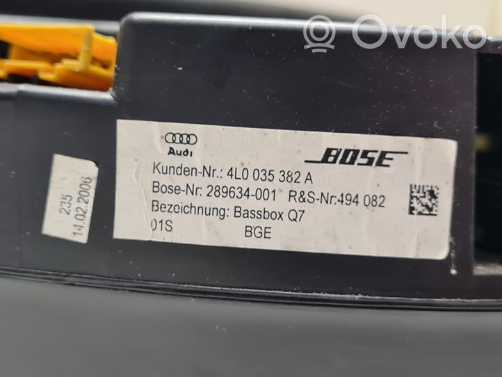 Audi Q7 4L Zemo frekvenču skaļrunis 4L0035382A