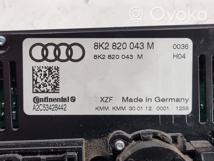 Audi A4 S4 B8 8K Ilmastoinnin ohjainlaite 8K2820043M