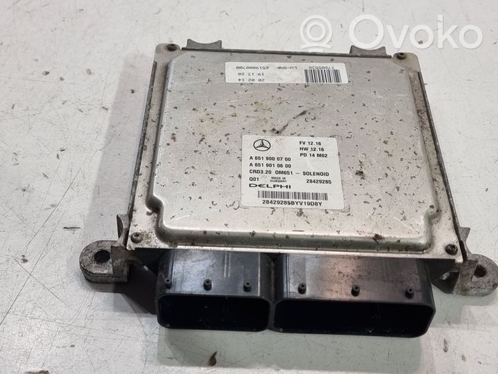 Mercedes-Benz Sprinter W906 Supporto centralina motore A6519000700