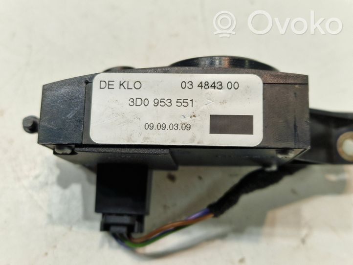 Volkswagen Phaeton Steering wheel adjustment switch 3D0953551