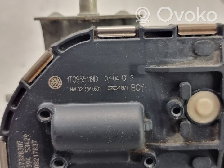 Volkswagen Touran I Mechanizm i silniczek wycieraczek szyby przedniej / czołowej 1T0955119D