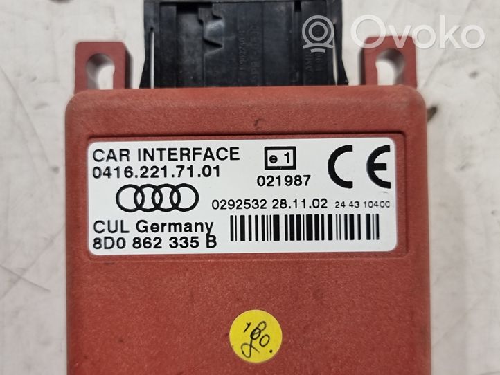 Volkswagen PASSAT B5.5 Centralina/modulo telefono 8D0862335B