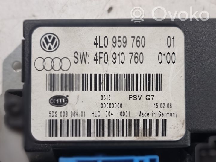 Audi Q7 4L Module de commande de siège 4L0959760