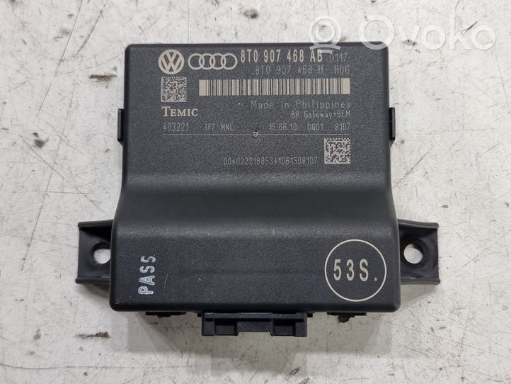 Audi A5 8T 8F Gateway valdymo modulis 8T0907468AB