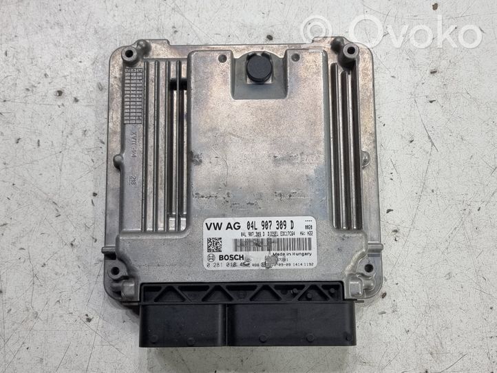 Seat Leon (5F) Sterownik / Moduł ECU 04L907309D