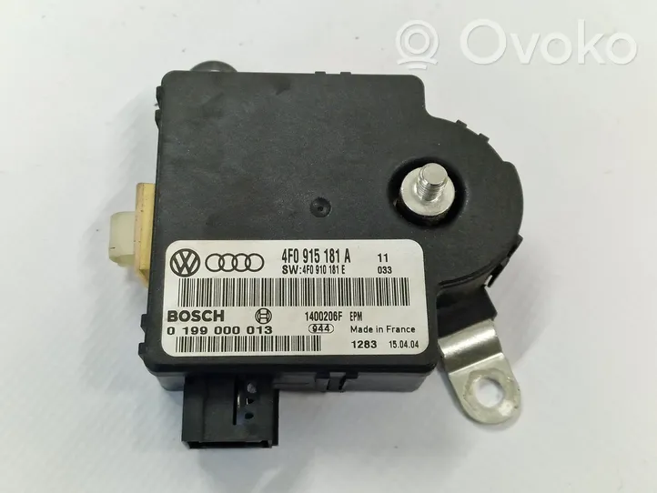 Audi A6 S6 C6 4F Unité de contrôle à bord d'alimentation 4F0915181A