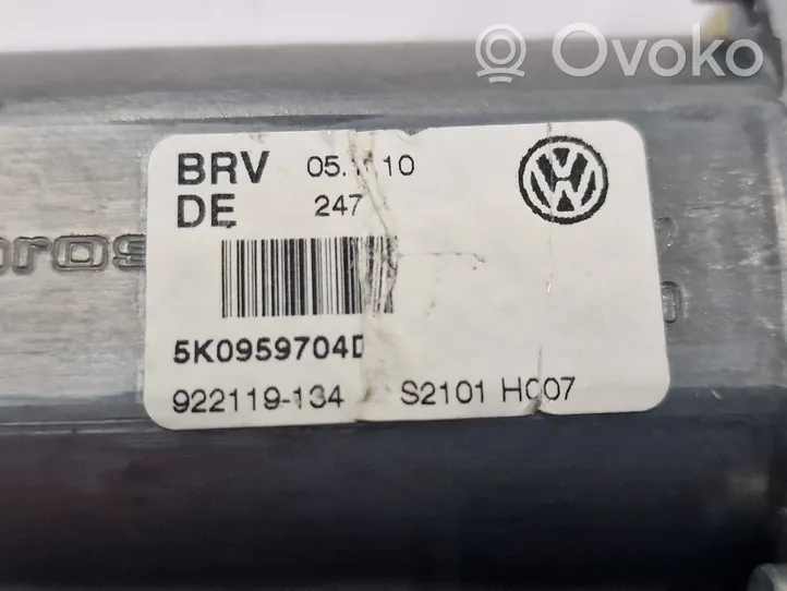 Volkswagen Golf VI Takaoven ikkunan nostomoottori 5K0959795